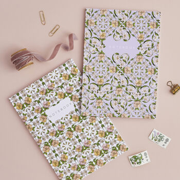 'Flora Nouveau' Collection A5 Set Of Two Notebooks, 2 of 4