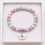 Personalised Big Sister Bracelet, New Sibling Keepsake Gift, thumbnail 1 of 12