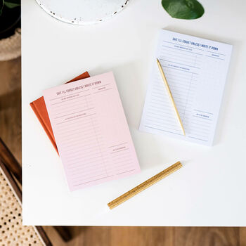 'Shit I'll Forget' A5 To Do List Notepad, 3 of 6