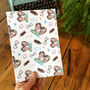 Ken And Deirdre Patterned Notebook, thumbnail 6 of 11