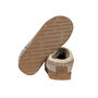 Izzy Sheepskin Shoe In Stone, thumbnail 3 of 6