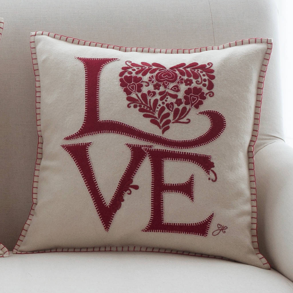 Romany Love Cushion By Jan Constantine | notonthehighstreet.com