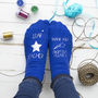 Star Teacher Personalised Socks, thumbnail 1 of 2