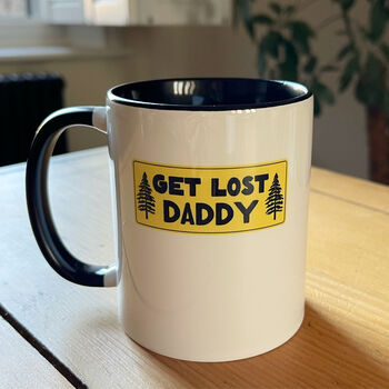 Personalised Get Lost Dad Mug Christmas Gift, 2 of 2