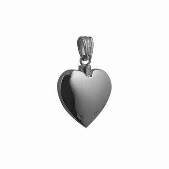 Handmade Silver Heart Memorial Locket, 2 of 9