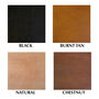 Personalised Handmade Leather Purse Press Stud, thumbnail 10 of 12