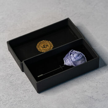 Lavender Wedding Tie Set And Socks Groomsmen Gift, 8 of 8