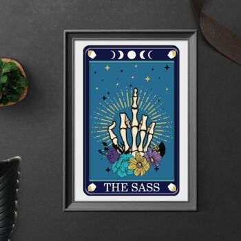 The Sass Tarot Style Print, 7 of 7