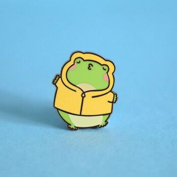 Kissing Frog Enamel Pin, 3 of 5