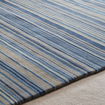 Origins Fine Stripes Rug Various Colours, 3 of 11