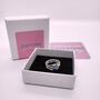 Personalised Mixed Gems Silver Ring, thumbnail 3 of 11