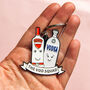 'The Vod Squad' Vodka Friendship Keyring, thumbnail 6 of 6