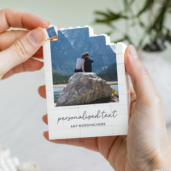 Personalised Christmas Memory Block For Family, 6 of 10