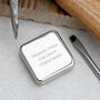 Personalised Silver Tone Square Tape Measure, thumbnail 3 of 5