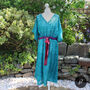 Jacinda Pure Silk Vintage Print Dress, thumbnail 9 of 12