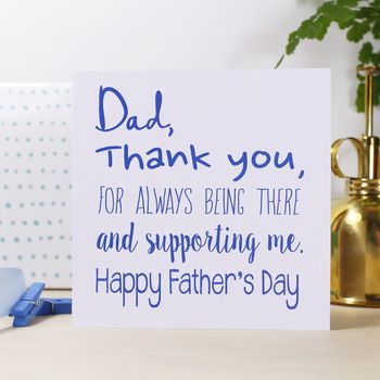 Personalised Father's Day Card, 7 of 9