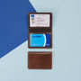 Leather Travel Card Holder, thumbnail 5 of 6