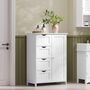 Freestanding Bathroom Storage Cabinet With Drawers, thumbnail 2 of 10