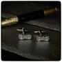 Personalised Bicycle Chain Link Cufflinks, thumbnail 3 of 12