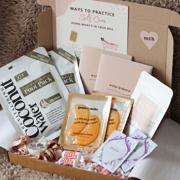 Couples Self Care Pamper Hamper Gift, 2 of 4