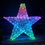 Twinkly Smart LED Outdoor Acrylic Large Christmas Star, thumbnail 1 of 12