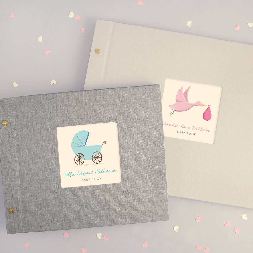 Personalised Baby Photo Album By Made By Ellis
