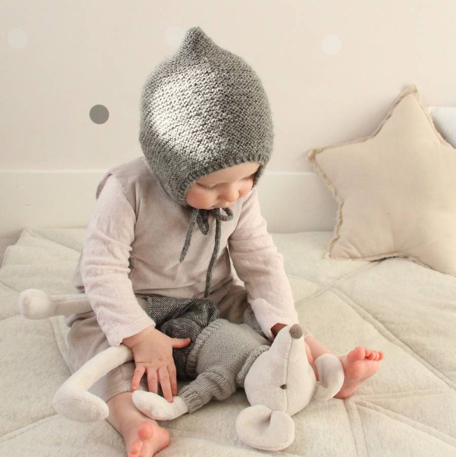 grey soft toy