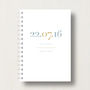 Personalised Wedding Planner Notebook Or Journal, thumbnail 1 of 6
