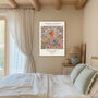 Vintage Botanical Textile Art Print, thumbnail 2 of 3