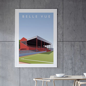 Doncaster Rovers Belle Vue Poster, 3 of 8