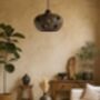 Black Wooden Chandelier, thumbnail 3 of 6