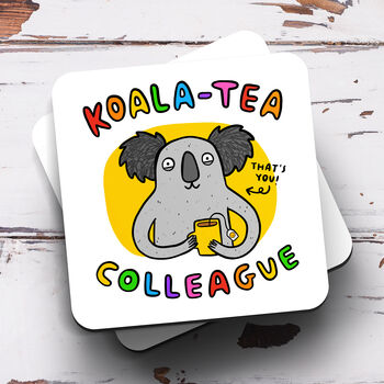 Personalised Mug 'Koala Tea Colleague', 3 of 3