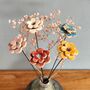 Ceramic Flower Stems Set Artificial Handmade Bouquet, thumbnail 6 of 11