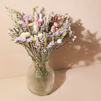 Luxury Pastel Dried Flower Bouquet, 5 of 9
