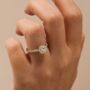 Created Brilliance Sadie Lab Grown Diamond Ring, thumbnail 3 of 7