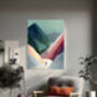 Mountain Cycling Landscape Art Print, thumbnail 5 of 5