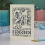 Personalised 21st Birthday Card Papercut Woodland Design, thumbnail 4 of 8