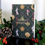 Luxury Gold Foiled Celestial Christmas Cards, thumbnail 1 of 4