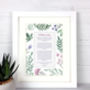 Personalised 'A Mothers Love' Poem Print, thumbnail 5 of 8