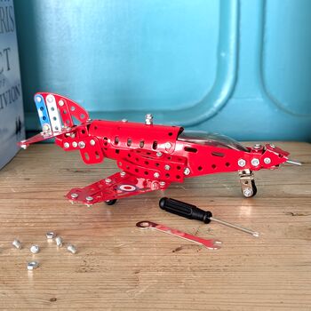 Make Your Own Red Arrows Jet Metal Construction Set, 2 of 8