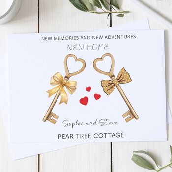 Personalised Moving House Card, 2 of 2