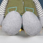 Personalised Cat Boy Soft Toy, thumbnail 4 of 6