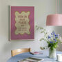 This Is Our Place House Rules Funny Typography Print, thumbnail 3 of 12