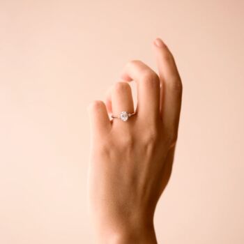 Created Brilliance Rebecca Lab Grown Diamond Ring, 3 of 11