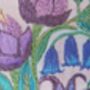 Bluebells Floral Embroidery Pattern, thumbnail 3 of 9