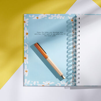 Personalised Floral Notebook, 2 of 5