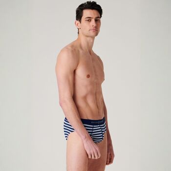 Men's 'Maritime' Four Pack Bamboo Briefs, 8 of 8