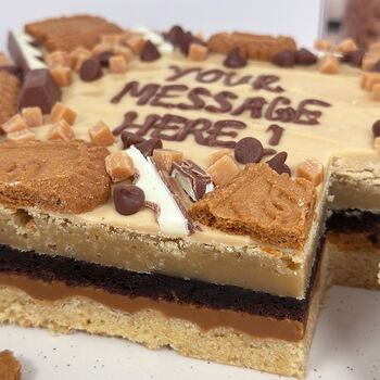 The Biscoff Personalised Cookie Slab, 3 of 4