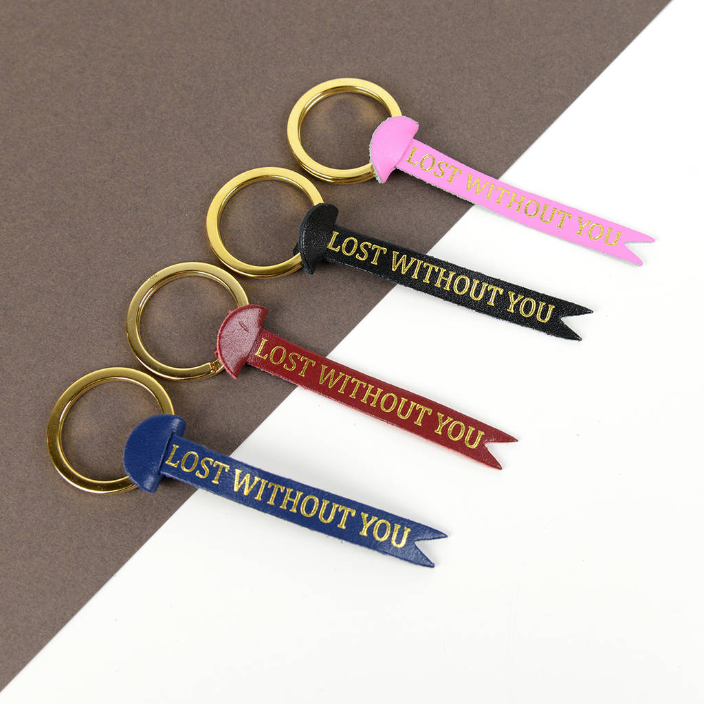 Image of Lost Without You Keyring