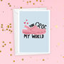 You Croc My World Valentine's Card, thumbnail 2 of 4